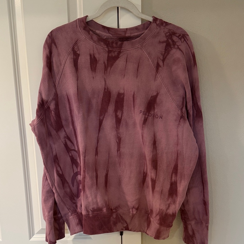 Spiritual Gangster Purple Tie-Dye Sweater